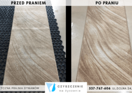 Pranie dywanów na wskroś