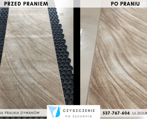 Pranie dywanów na wskroś