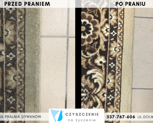 Pranie dywanów na wskroś