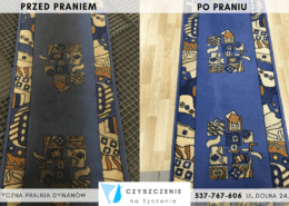 Pranie dywanów na wskroś