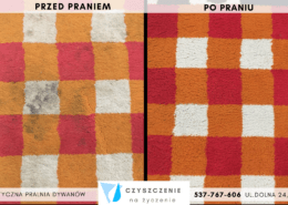 Pranie dywanów na wskroś