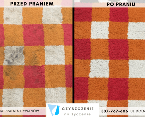 Pranie dywanów na wskroś