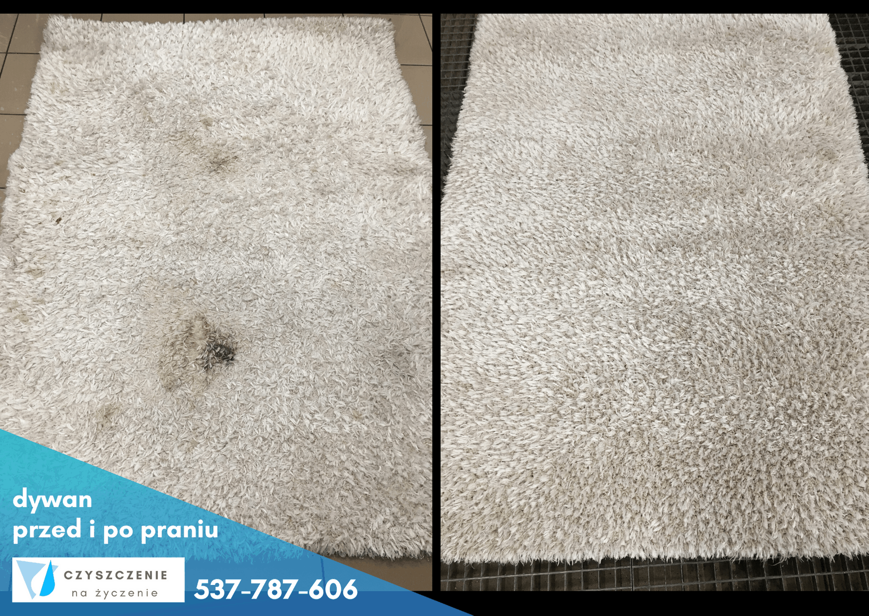 Pranie dywanów na wskroś